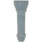Ekena Millwork 2 1/4"W x 5"D x 7"H Stockport Wood Vintage Decor Bracket, Driftwood Blue BKTWD02X05X07STBU - alternate 2